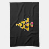 Rubber Duck Christmas Tree Duckie Quack Weihnachte Geschirrtuch (Vertikal)