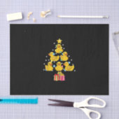 Rubber Duck Christmas Tree Duckie Quack Weihnachte Seidenpapier (Handwerk)