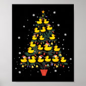 Rubber Duck Christmas Tree Poster (Vorne)