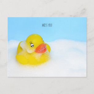 Rubber Duck Custom Postcard Postkarte