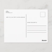 Rubber Duck Custom Postcard Postkarte (Rückseite)