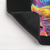 Rubber Duck Disco Music Dance Rubber Duckie Disk Mousepad (Ecke)