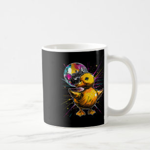 Rubber Duck Disco Tanz Disco Ball Music Rubber Kaffeetasse