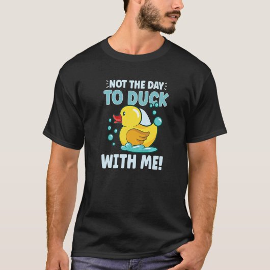 Rubber Duck Ducks Duck Bathroom Bubble T-Shirt (Vorderseite)