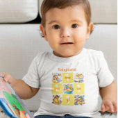 Rubber Duck First Birthday Mehrsprachiger Spaß Baby T-shirt