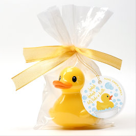 Rubber Duck Gastgeschenk Tags - Splish Splash Bubb Geschenkanhänger