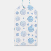 Rubber Duck Girl Birthday Danke Tag Geschenkanhänger (Rückseite)