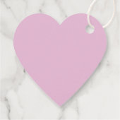 RUBBER DUCK GIRL Gefallen Tags Geschenkanhänger (Rückseite)