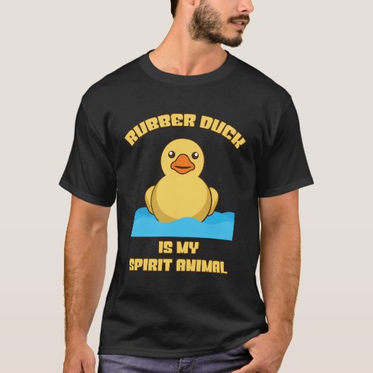 Rubber Duck I Funny Bath Duck Gift T-Shirt (Vorderseite)