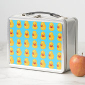 Rubber Duck Muster Blue Print Lunch Box (Beispiel)