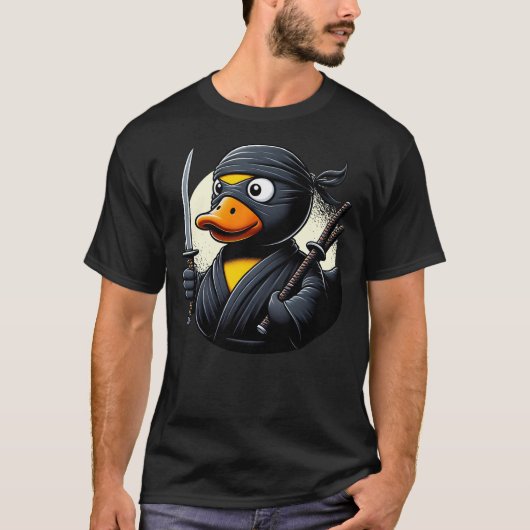 Rubber Duck Ninja T-Shirt (Vorderseite)