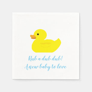 Rubber Duck Party Baby Showroom Baby Napkins Serviette