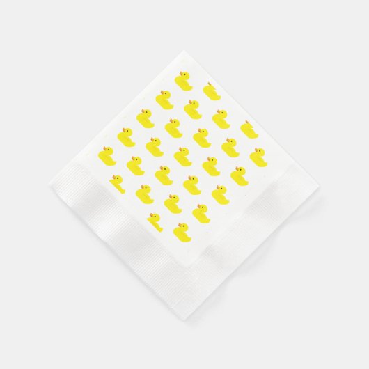 Rubber Duck Party Napkins Serviette (Ecke)
