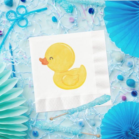 Rubber Duck Party Napkins Serviette