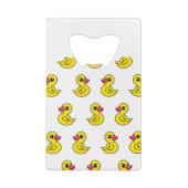 Rubber Duck Pattern Geldbeutel Flaschenöffner (Rückseite)