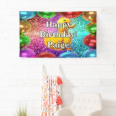 Rubber Duck Personalisierter Charakter Geburtstags Banner (Insitu)