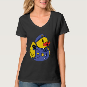Rubber Duck Police Duck Niedlich Duckie Rubber Duc T-Shirt