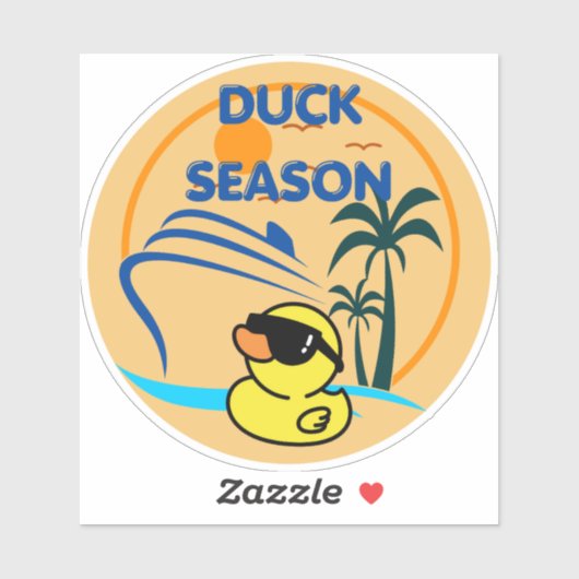 Rubber Duck Saison Aufkleber (Blatt)