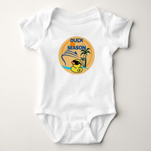 Rubber Duck Saison Baby Strampler (Vorderseite)