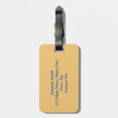 Rubber Duck Saison Gepäckanhänger (Rückseite vertikal)