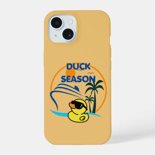 Rubber Duck Saison iPhone 15 Hülle (Rückseite)