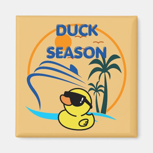 Rubber Duck Saison Magnet (Vorne)