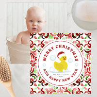 Rubber Duck Santa Christmas Foto
