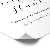 Rubber Duck Schnuller Hunt Baby Showspielzeichen Poster (Ecke)