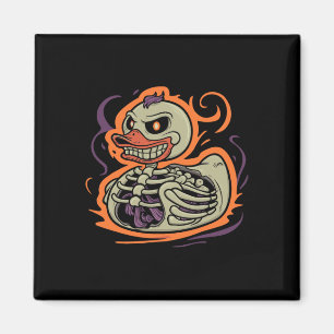 Rubber Duck Skeleton Rubber Duckie Kostüm Party Magnet