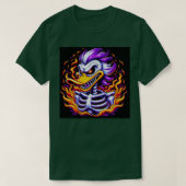 Rubber Duck Skeleton Rubber Duckie Party T-Shirt (Design vorne)