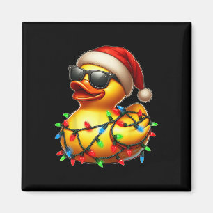 Rubber Duck Sungles Niedlich Weihnachten Weihnacht Magnet