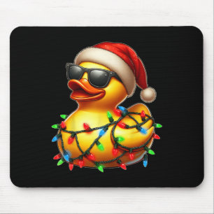 Rubber Duck Sungles Niedlich Weihnachten Weihnacht Mousepad