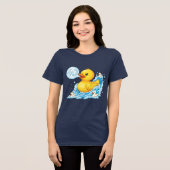Rubber duck with bubble 40 bingo shirt (Vorderseite voll)