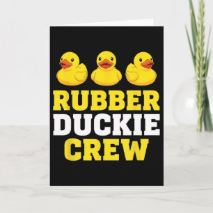 Rubber Duckie Crew genießt den Kreuzfahrturlaub Karte
