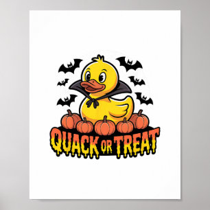 Rubber Duckie Crew Halloween Kreuzfahrt Urlaub Poster