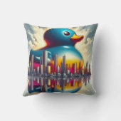 Rubber Duckie Duck Kissen (Rückseite)