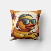 Rubber Duckie Duck Kissen (Rückseite)