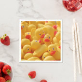 Rubber Duckie Ducky Baby Ein Jahr alt Party Serviette (Beispiel)