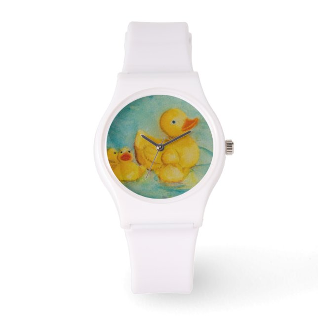 Rubber Duckie eWatch Armbanduhr (Vorderseite)