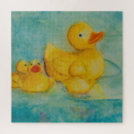 Rubber Duckie Jigsaw Puzzle