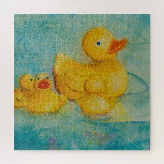 Rubber Duckie Jigsaw Puzzle (Vertikal)