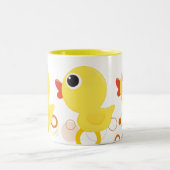 Rubber Duckie Zweifarbige Tasse (Mittel)