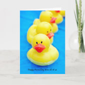Rubber Ducks for Name Day from group Karte (Vorderseite)