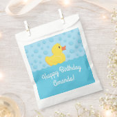 Rubber Ducky 1. Geburtstag Party Kinder Baby Geschenktütchen (Ausgeschnitten)