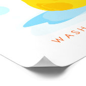 Rubber Ducky | Abwasch, Pinsel, Abfluss und Abflec Poster (Ecke)