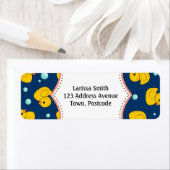 Rubber Ducky-Adressetikett (Insitu)