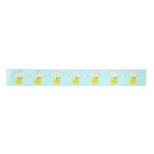 Rubber Ducky Baby Duckling Umbrella Satin Ribbon Satinband (Vorderseite)
