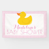 Rubber Ducky Baby Dusche Banner (Horizontal)