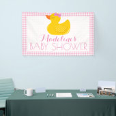 Rubber Ducky Baby Dusche Banner (Messeveranstaltung)