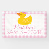 Rubber Ducky Baby Dusche Banner (Horizontal)